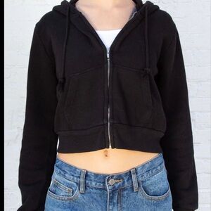BEANDY MELVILLE CROPPED ZIP UP